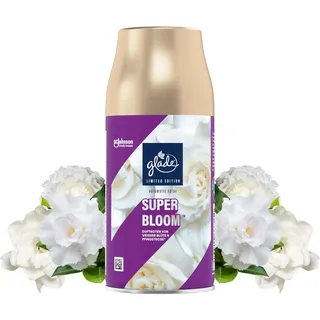 Glade (Brise) Automatic Spray, Raumduft, Nachfüller, Superbloom, (4x 269 ml)