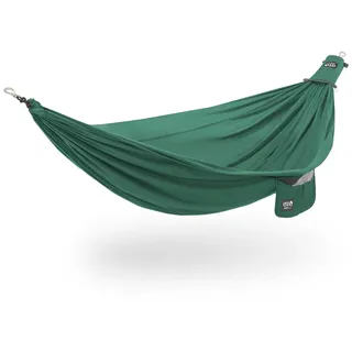 ENO TechNest leichte Reisehängematte grün aus recyceltem Ripstop Nylon / 2 Pe...