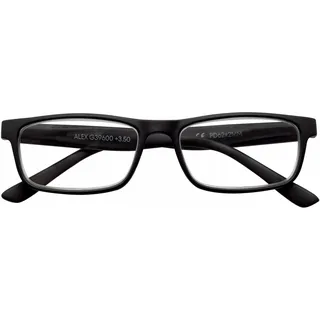 I NEED YOU Lesebrille Zipper / +1.00 Dioptrien / Schwarz