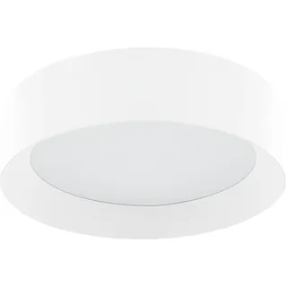 Beliani LED Deckenlampe LOEI Metall Weiß