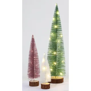 Weihnachten Dekobaum h=50cm 25LED Weihnachtsbaum Advent Dekoration wohnen TOP