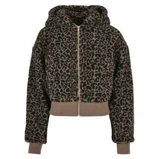 URBAN CLASSICS Short Oversize Sherpa Jacke - XXL - Schwarz