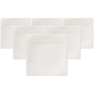 Villeroy & Boch Brotteller Modern Grace 16 x 16 cm 6er Set weiß