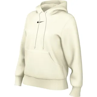 Nike Damen Sportswear Phoenix Std Po Kapuzenpullover, Sail/Black, S