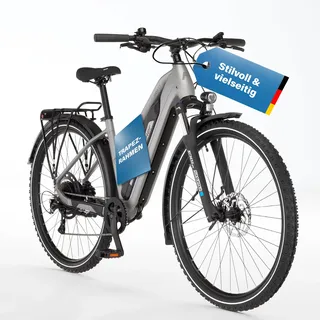 Fischer E-ATB Terra 2.2 Active 29 Zoll RH 45 cm Unisex grau/weiß