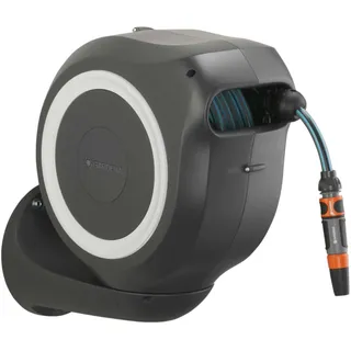 Gardena Wand-Schlauchbox RollUp M 20 m grau