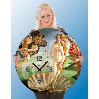 5091 Dixtime Designer Wanduhr, Wanduhren, Moderne Wohnraumuhren  70cm Durchmesser