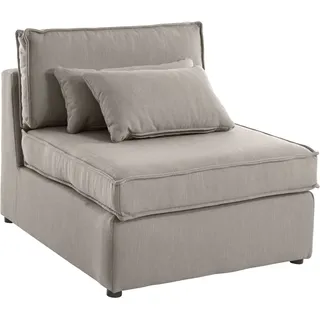 otto home Sofa-Mittelelement »Florid« als Teil eines Modulsofas,, fester Sitzkomfort, auch in Cord, beige,