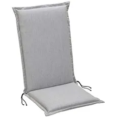 Bild BEST Hochlehnerauflage wasserabweisend l Sesselauflage grau