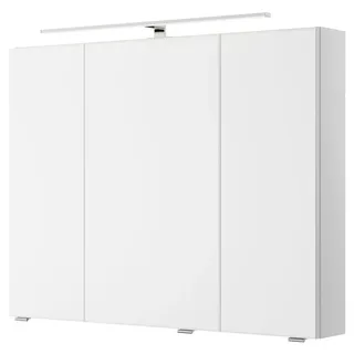 Pelipal Spiegelschrank , Weiß , Metall , 6 Fächer , 90x70.3x14.5 cm , Made in Germany , Typenauswahl , Badezimmer, Badmöbelsets & Badmöbelserien, Badmöbelserien