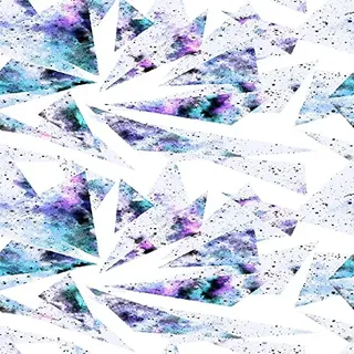 Homemania Teppich, Bedruckt, dreieckig, Kombination, Heimdekoration, rutschfest, für Wohnzimmer, Schlafzimmer, Mehrfarbig aus Polyester, Baumwolle, 100 x 200 cm