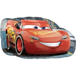 Amscan Cars Lightning McQueen - SuperShape