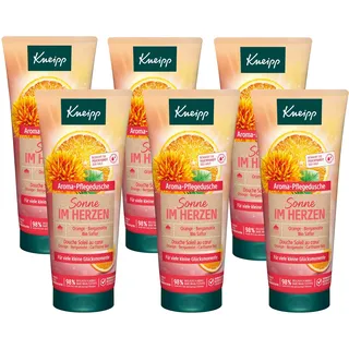 Kneipp Aroma-Pflegedusche Sonne im Herzen Duschgel 6 x 200 ml