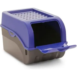 Novaliv 3x Mittel 5L Kartoffelbox marineblau Vorratsbehälter Aufbewahrungsdose Küchen Aufbewahrungsbehälter - Blau