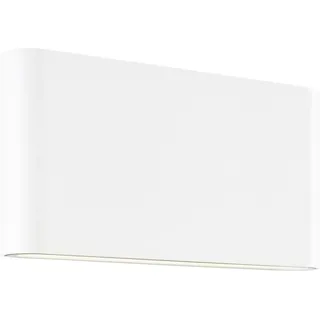 Brilliant LED Außen-Wandleuchte Welbie metall 14W Up- & Downlight