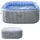 HWC-N97 180 x 180 x 67 cm Grau/Blau