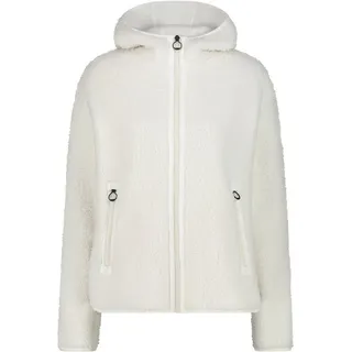 CMP Fix Hood Fleecejacke Weiß 44