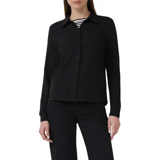s.Oliver Elastische Jerseybluse schwarz L