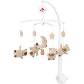 Fehn Capybara Clara, Mobile Capybara", beige (beige, braun), Mobilés, BabyB:40cm H:65cm T:4,5cm, Plüsch, Mobile, mit Sound, B:40cm H:65cm T:4,5cm
