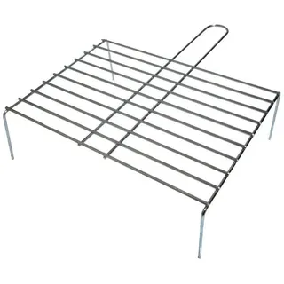 EDM Grill 50x38 cm silber
