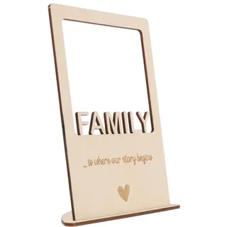 Spruchreif Bilderrahmen Family – Geschenk für Familien