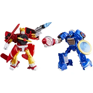 Transformers Sonic the Hedgehog Wingtail & Blue Booster Action-Figuren 12,7 cm - Blau/Rot