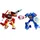 Transformers Sonic the Hedgehog Wingtail Blue Booster Action-Figuren 12 7 cm Blau/Rot
