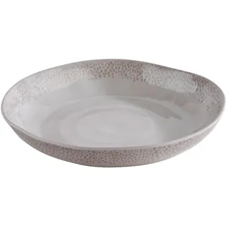 APS Tiefer Teller Ø 24 cm weiß/grau