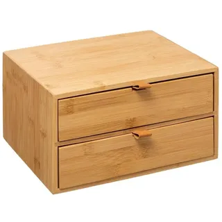 5 five simply smart Aufbewahrungskiste 7,3 l 2-tlg. braun