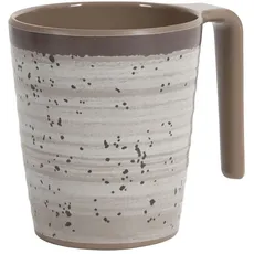 Taza BC Halo L 4 pzs melamina beige