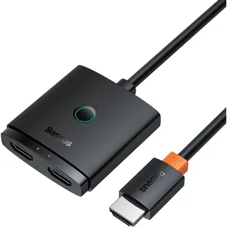 Baseus HDMI Switch with 1m Cable Cluster Black,