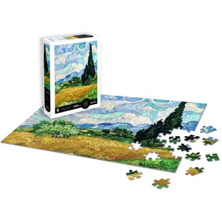 calypto / carletto deutschland Calypto 3907009 - Weizenfeld & Zypresse 1000 Teile Puzzle