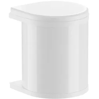 HKT Einbauabfallsammler , Weiß , Kunststoff , 15 l , 30.4x36.5-45.5x29 cm , Küchen, Küchenausstattung, Abfallsysteme