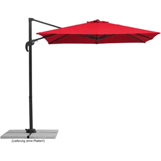 Schneider Schirme Rhodos Junior 230 x 230 cm Rot