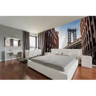 Oedim Wandaufkleber New York verschiedene Maße 150 x 100 cm | Dekoration für Esszimmer, Wohnzimmer | Landschaftsmotive | Städte, Natur, Kunst, mehrfarbig | elegantes Design
