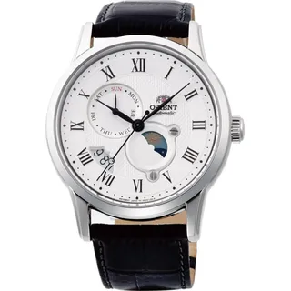 Orient Sun & Moon Mechanisch Edelstahl 43,0 mm RA-AK0008S30B
