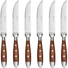 Steakmesser 6 Stück Serie Nürnberg BRAUN