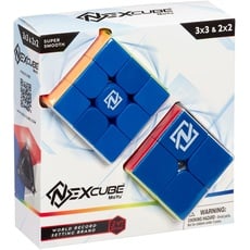 Nexcube 3x3 & 2x2, Speed Cube für Kinder ab 8 Jahren, Magic Cube für Speedcuber, Zauberwürfel Puzzle