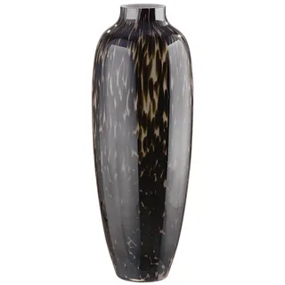 Gilde Vase Afrika Glas braun Höhe 61,5 cm Durchmesser 23 cm Dekoration Wohnaccessoire Geschenk Wohnzimmer