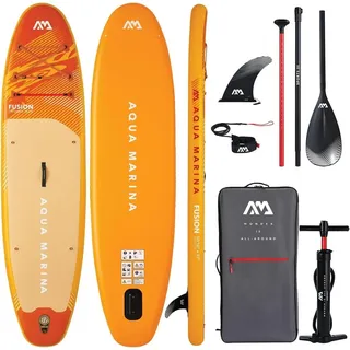 Aqua Marina Fusion SUP Set 330 x 76 x 15 cm orange/türkis/khaki