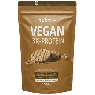 Vegan 3K Protein Erdnussbutter-Cookie Pulver 1000 g