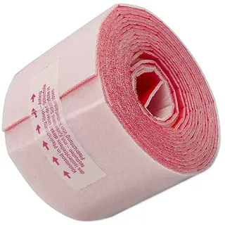 PE-Schaum-Wickelband selbstklebend - rot - Breite 100 mm - Dämmschichtdicke 2 mm - Länge 3,6 m - 100 Stück Sparpack XXL