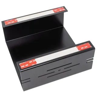 Schulte Duschablage zum Kleben Mattschwarz Größe L