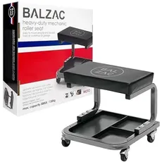 Balzac Werkstatthocker Mechanikersitz mit integriertem Werkzeugablage