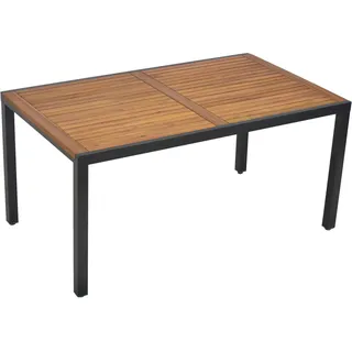 Merxx Gartentisch Rechteckig Graphit 90 cm x 150 cm