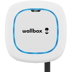 Wallbox Pulsar Max, Ladegerät für Elektrofahrzeuge (7.4 kW, Type 2, Wi-Fi, Bluetooth, OCPP, Innen/Außen, 7m, einfache Installation), Weiß