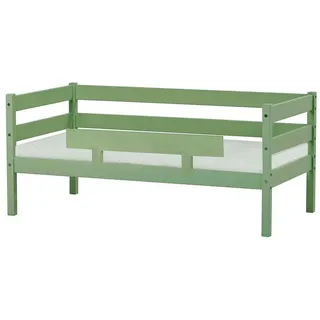 Jugendbett ECO Comfort 70 x 160 cm Kiefer massiv grün
