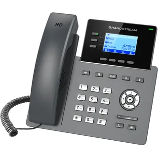 Grandstream GRP-2603P VoIP-Telefon - Switch, Telefon, Schwarz