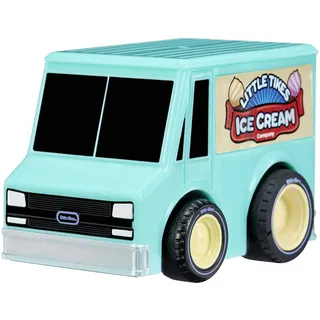 little tikes My First Cars Crazy Fast Cars - Ice Cream Truck - Aufziehautos - 15 m Reichweite - Realistisches Design - Fördert die Fantasie - Für Kinder ab 2 Jahren