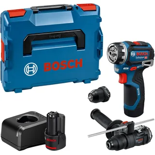 Bosch GSR 12V-32FC inkl. 2 x 2,0 Ah + L-BOXX